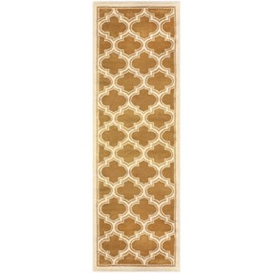Modern Geometric Trellis Indoor Area Rug or Runner by Blue Nile Mills - 1 of 4