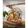 DIY Miniature Greenhouse Kit with Furniture, Tiny House Building Set for Adults and Home Decor - 3 of 4