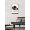 Trends International NFL Baltimore Ravens - Drip Helmet 20 Framed Wall Poster Prints - 2 of 4