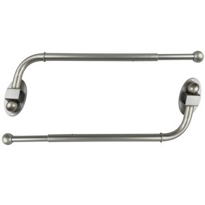 Urbanest Swing Arm Curtain Drapery Rod, 0.75" Dia, 14" to 24" - 1 of 4