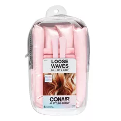 Conair Heatless Hair Roller Set - Pink - 5pc