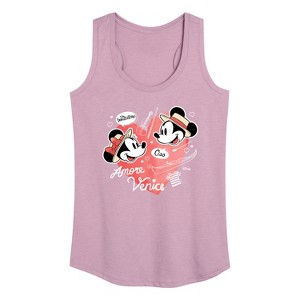 Women's - Disney - Mickey & Friends Graphic Racerback Tank - 1 of 4
