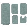 Home Weavers Radiant Collection 100% Cotton Tufted Bathroom Rug Set, Non-Slip Latex Bath Rug Set - 2 of 4