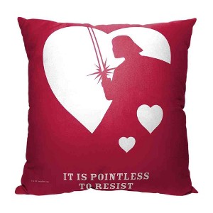 Disney Star Wars Pointless To Resist Throw Pillow 18x18 Inches - 1 of 2