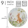 Certified International (Set of 4) 9" Easter Meadow Dessert Plates - 3 of 4