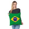 USA Flag Throw Pillow 18x18 inches - 2 of 3