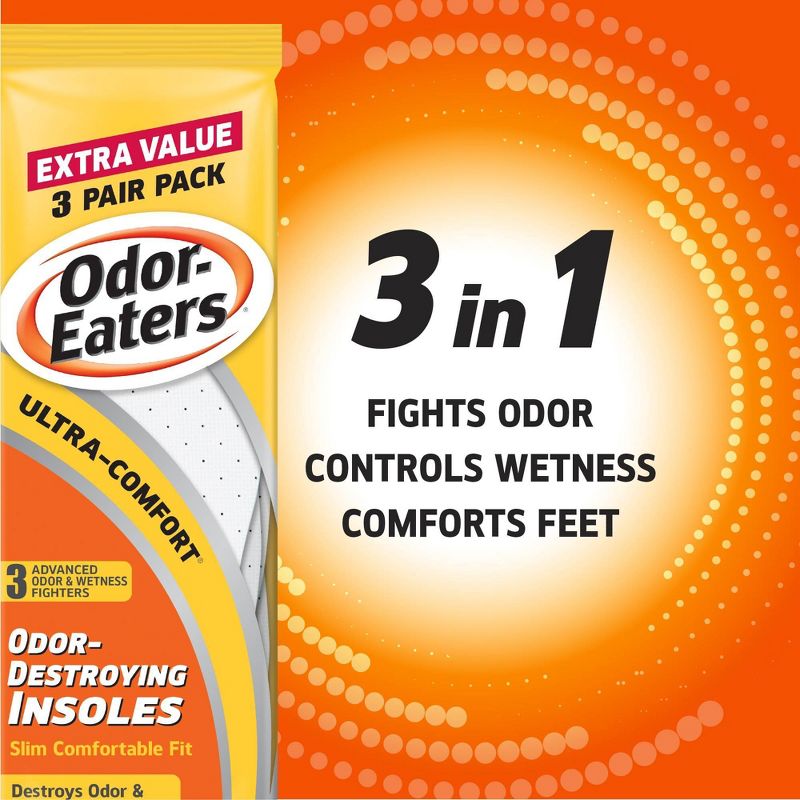 Odor-Eaters Comfort Insole 3ct, 4 of 12