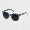 Women's Plastic Round Sunglasses - A New Day™ - 2 of 2