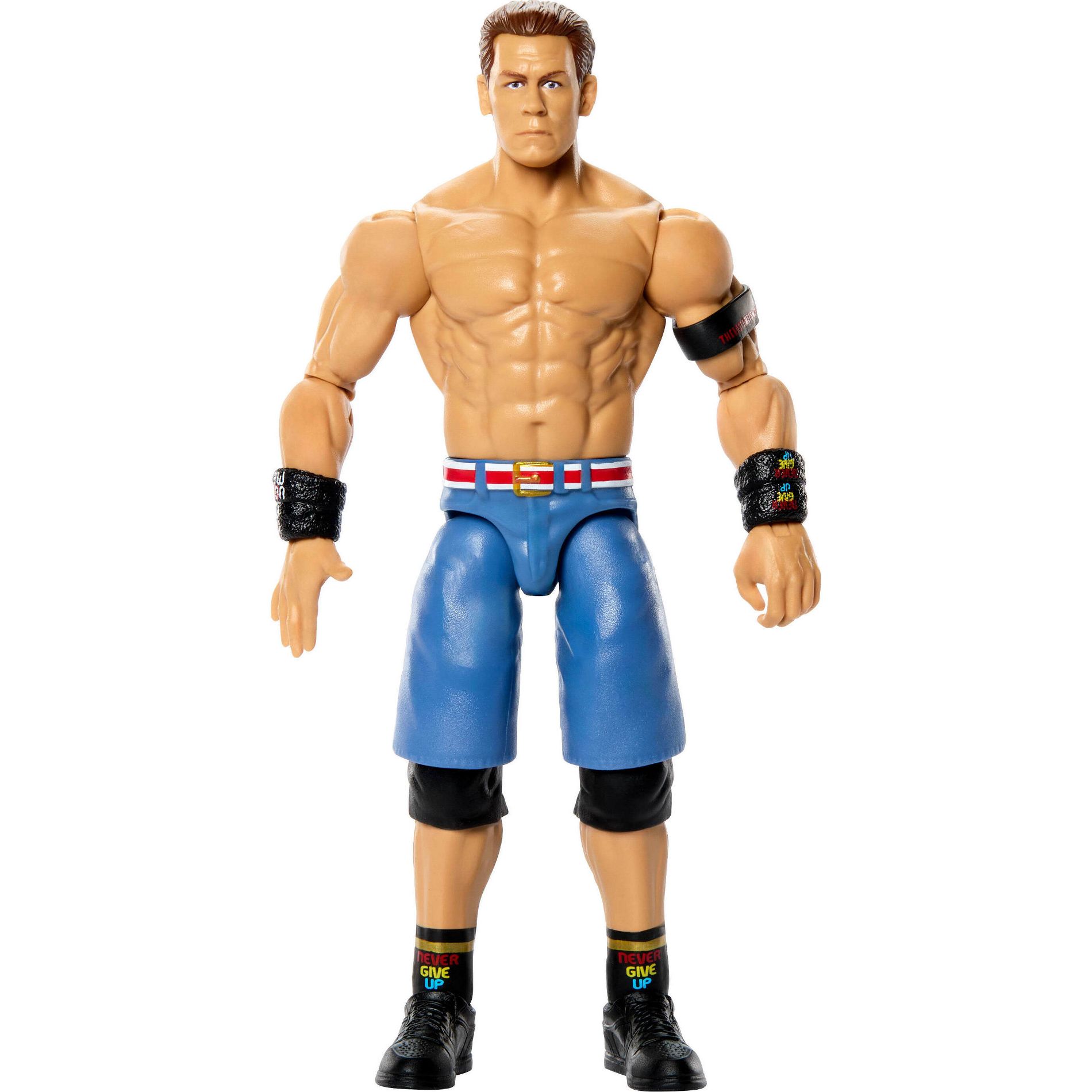 WWE John Cena Action Figure, Main Event Series #165, 6" Collectible with Articulation