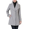 BGSD Women's Noa Wool Asymmetric Zipper Coat with Removable Bib - image 3 of 4