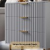 Fluted 5 Drawer Dresser for Bedroom, 47.2" Tall Modern Chest of Drawers with Deep Drawers and Wide Top, Wooden Dresser Organizer - 2 of 4