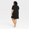 Women's Beautifully Soft Short Sleeve NightGown - Stars Above™ - image 2 of 2