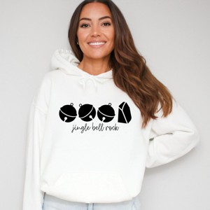 Jingle Bell Rock Icons - Womens Hoodie - 1 of 2