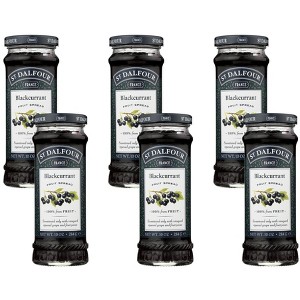 St Dalfour Black Currant Fruit Spread- Case of 6/10 oz - 1 of 4