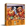 Sunsout Puppies and Jacks 500 pc Halloween Jigsaw Puzzle 77206 - 2 of 4