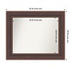Amanti Art Moab Brown Bronze Non-Beveled Framed Bathroom Vanity Wall Mirror - 3 of 4