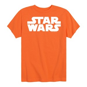 Boys' - Star Wars - Logo Short Sleeve Graphic T-Shirt - 1 of 4