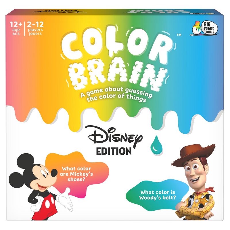 Big Potato Disney Color Brain Card Game, 1 of 5