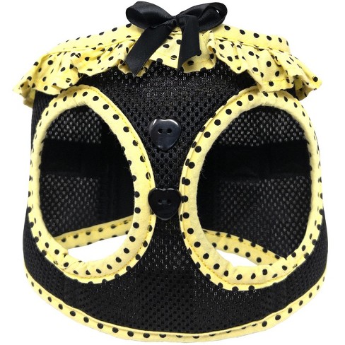 Doggie Design American River Choke Free Dog Polka Dot Harness-yellow ...