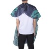 Unique Bargains Kid's Dinosaur Hair Cut Barber Cape Black Green 1 Pc - 2 of 4
