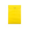JAM Paper 6 x 9 Open End Catalog Colored Envelopes with Clasp Closure Yellow Recycled 25/Pack - 2 of 4