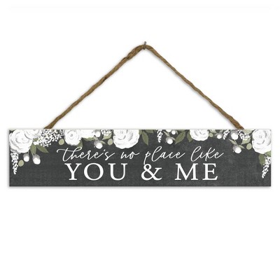 Creative Products You And Me 17 x 3.5 Outdoor/Indoor Hanging Sign