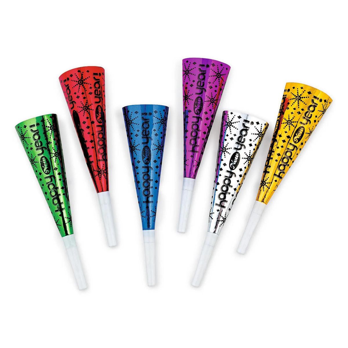 Bright New Year?s Horns - 12 Pc.
