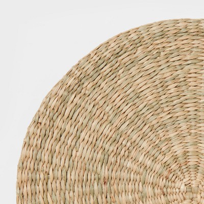 15&#34; Round Woven Seagrass Charger Natural - Threshold&#8482;