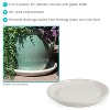 Sunnydaze Outdoor/Indoor High-Fired Glazed UV- and Frost-Resistant Ceramic Flower Pot Planter Saucers - 2-Pack - 2 of 4