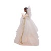 Kurt Adler UL 10-Light Ivory and Gold Christmas Treetop Angel, 16" - 3 of 4
