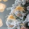 Whisen D3" Christmas Ball Ornaments, Glass Decorative Hanging Ball Christmas Tree Ornaments, Set of 12 - 2 of 4