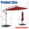 HYLEORY Hawkinsville 10ft. Cantilever Umbrella - 2 of 4