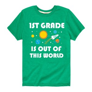 Boys' - Instant Message - Out Of This World 1st Grade Short Sleeve Graphic T-Shirt - 1 of 4