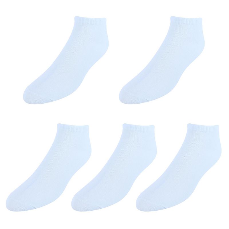 CTM Men's Quarter Cut Athletic Comfort Socks (5 Pairs), 2 of 3