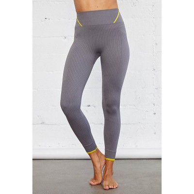 Spruce Fashion Comfortable Biona Color-Blocked High Stretch Performance Moisture-Wicking Leggings