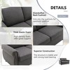 LOVMOR 57.5" Orisfur Pull Out Sofa Bed Loveseat Sleeper with Twin Size Memory Mattress for Living Room Spaces - 4 of 4