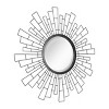 23.5" x 23.5" Metal Geometric Sunburst Decorative Wall Mirror - Stonebriar Collection - 2 of 4