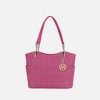 MKF Collection Braylee M Signature Tote Bag Vegan Leather Handbag with Spacious Design by Mia K - 2 of 4