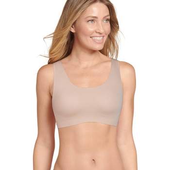 Jockey Women's Forever Fit Low Impact Unlined Active Bra 2x Rose