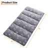 Floral Floor Mattress Japanese Style Floral Print Futon Mattress, Portable Floor Bed Mattress Roll Up Mattress for Camping RV Travel Guest Room - 2 of 4
