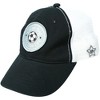 Pavilion Gift Company - Soccer Life - Black Adjustable Mesh Hat - Hats - 4 of 4