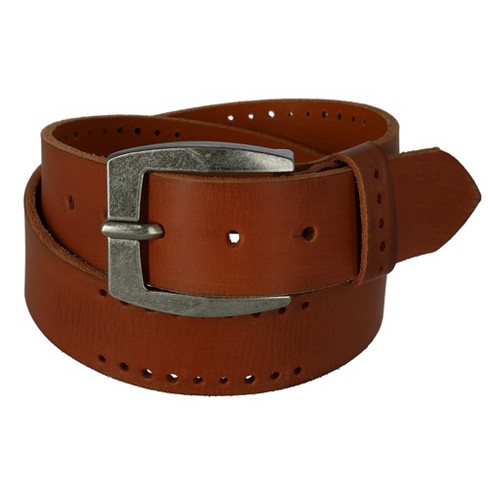 BOL Men's Distressed Leather Belt main image 1