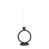 Sagebrook Home Round Ring Taper Candle Holder - Contemporary Circular Abstract Metal Candle Display for Home - 4 of 4
