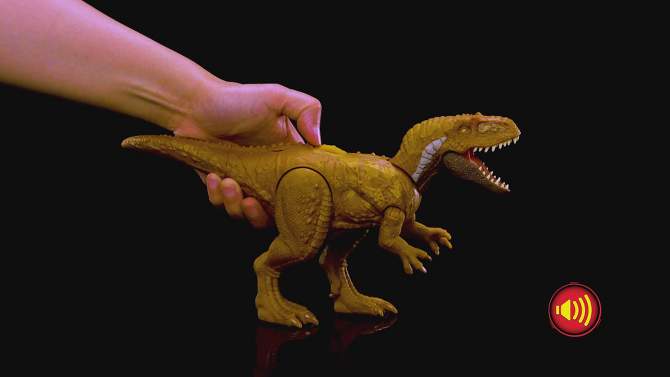 Jurassic World Megalosaurus Wild Roar Action Figure, 2 of 11, play video
