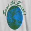 Earth Day Men's Save The Earth Long Sleeve Graphic Cotton Sweatshirt Hoodie - 2 of 4