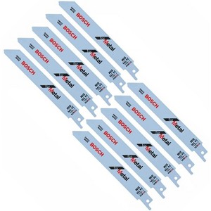 Bosch 10 Pack of Genuine 6-Inch 24T Metal Recip Saw Blades - RM624-10PK - 1 of 1