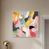 Art Remedy Just a few Pops Colorful Pastel Abstracts Framed - 2 of 4