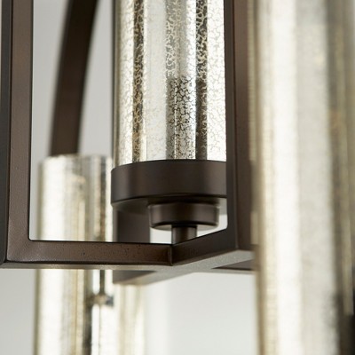 Elegant Mini 5-Light Bronze Chandelier with Plug-in Option