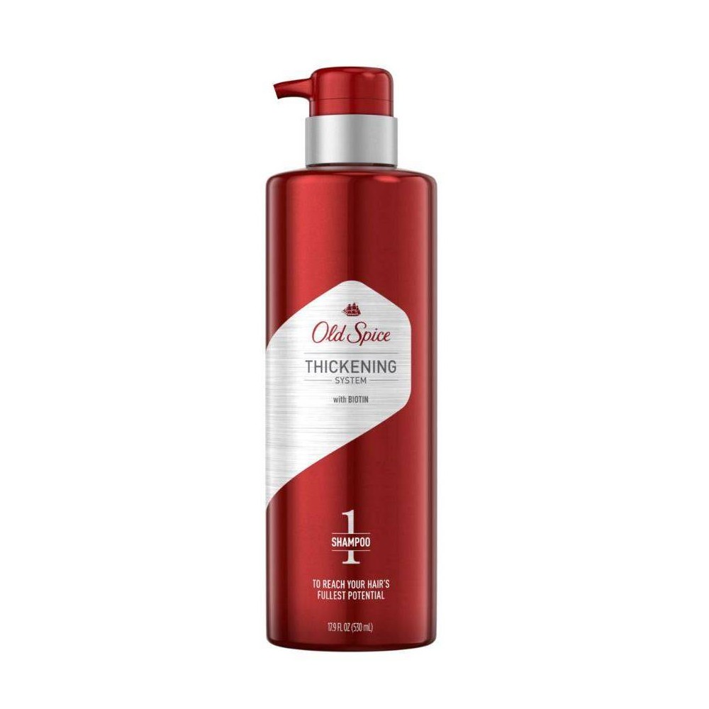 UPC 012044043509 product image for Old Spice Thickening System Shampoo for Men Infused with Biotin - 17.9 fl oz | upcitemdb.com