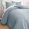 GAIAM Relax 100% Cotton Garment Washed Ribbed 3pc Comforter Set - image 3 of 4